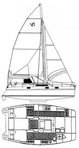 Endeavourcat 34 Drawing