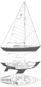 Cherokee 32 (Chris-Craft) Drawing