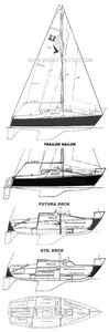 Seafarer 22 Drawing