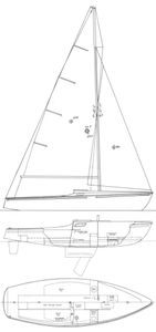 Mustang 22 Drawing