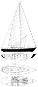 C&C 39 Drawing