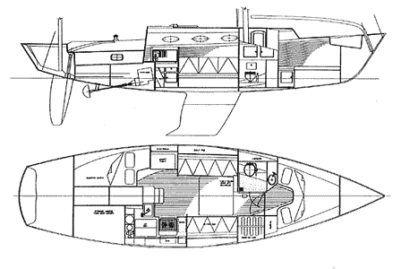 Alerion Express 38 Drawing