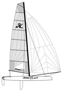 Hobie FX One Drawing