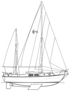 Pentland 32 (Westerly) Drawing