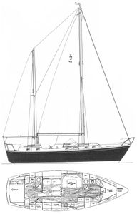 Midshipman 40 (Cheoy Lee) Drawing