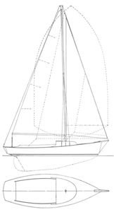 Goldeneye (Herreshoff) Drawing