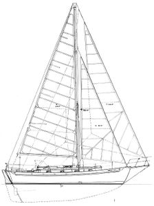 Cape George 36 Drawing