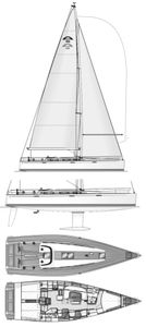 Arcona 465 Drawing