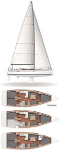 Arcona 415 Drawing