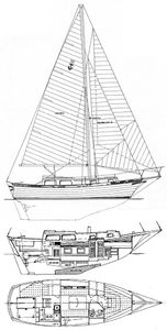 Downeaster 32 Drawing