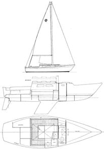 Cal 27 Drawing