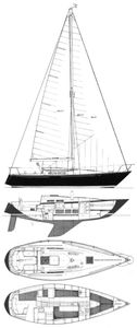 C&C 33 Drawing