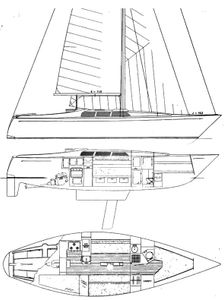 Soverel 36 (1975) CB Drawing