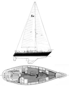 Sabre 36 Drawing