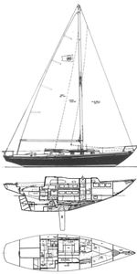 Columbia 40 Drawing
