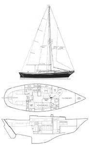 Ericson 31 Independence Drawing