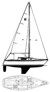 Cal 24 (Hunt) Drawing