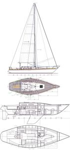 Carter 37 (1 Ton) Drawing