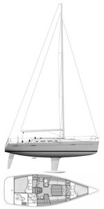 First 35-2 (Beneteau) Drawing
