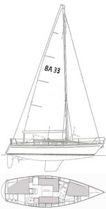 Bandholm 33 Drawing