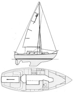 Sabre 27 (Hill) Drawing