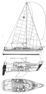 Dufour 29 Drawing