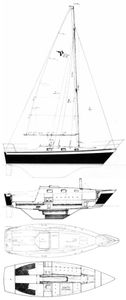 Lancer 25 Mk 5 Drawing