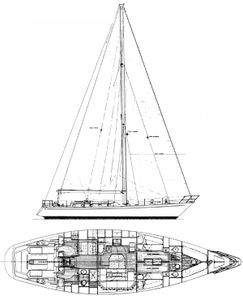 Little Harbor 57 Drawing