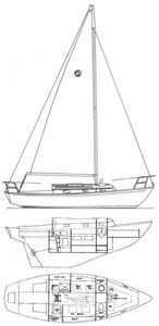 Sea Sprite 27/28 Drawing