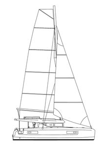 Lagoon 43 Drawing