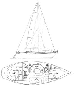 Endeavour 30 (Aus) Drawing