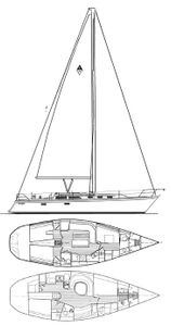 Catalina 42 Drawing