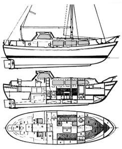 Finnsailer 35 Drawing