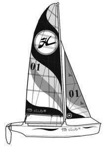Hobie Club 15 Drawing
