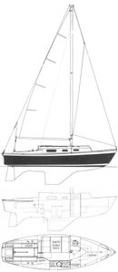 Pawnee 26 (Chris-Craft) Drawing