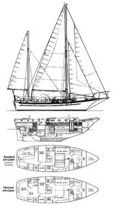 Tiburon 36 Drawing