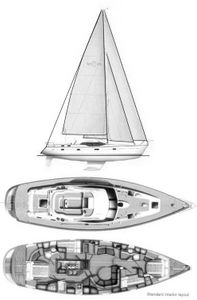 Oyster 53 (Humphreys) Drawing