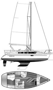 Hunter 310 Drawing