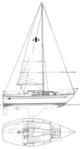 Islander 26 Drawing
