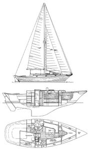 Ericson 36 C Drawing