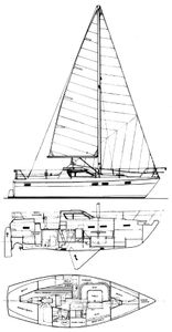 Tanzer 10 Drawing