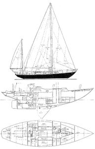 Block Island 40 Drawing