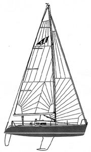 First Class Challenge (Beneteau) Drawing