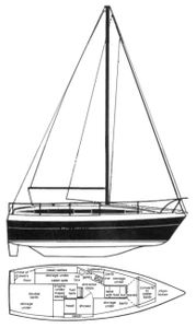 Buccaneer 285 Drawing