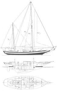 Privateer 35 Drawing