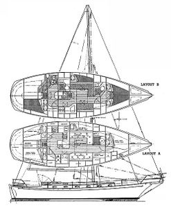 Shearwater 39 Drawing