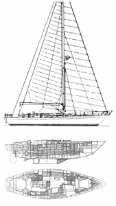 Little Harbor 53 CC Drawing