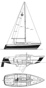 O'day 25 Drawing