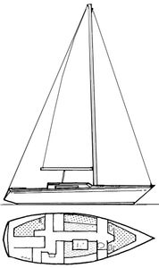 Grand Soleil 34 (Finot) Drawing