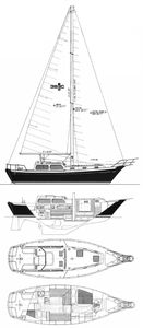 Islander 38 C Drawing
